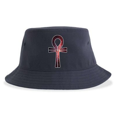 Galaxy Ankh Sustainable Bucket Hat