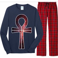 Galaxy Ankh Long Sleeve Pajama Set