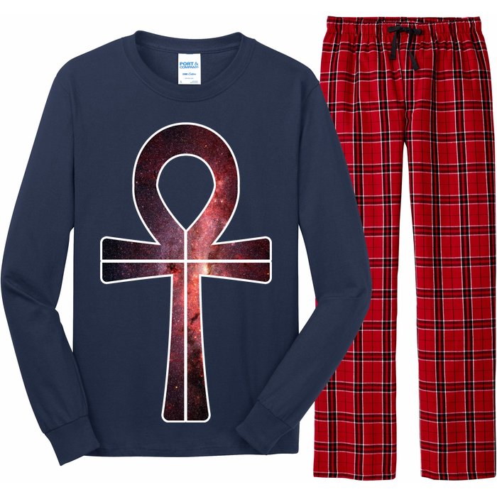 Galaxy Ankh Long Sleeve Pajama Set