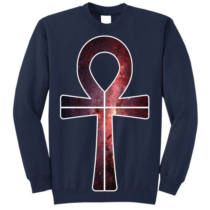 Galaxy Ankh Tall Sweatshirt