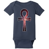 Galaxy Ankh Baby Bodysuit