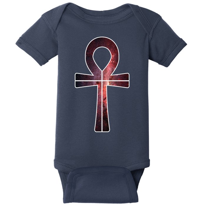 Galaxy Ankh Baby Bodysuit