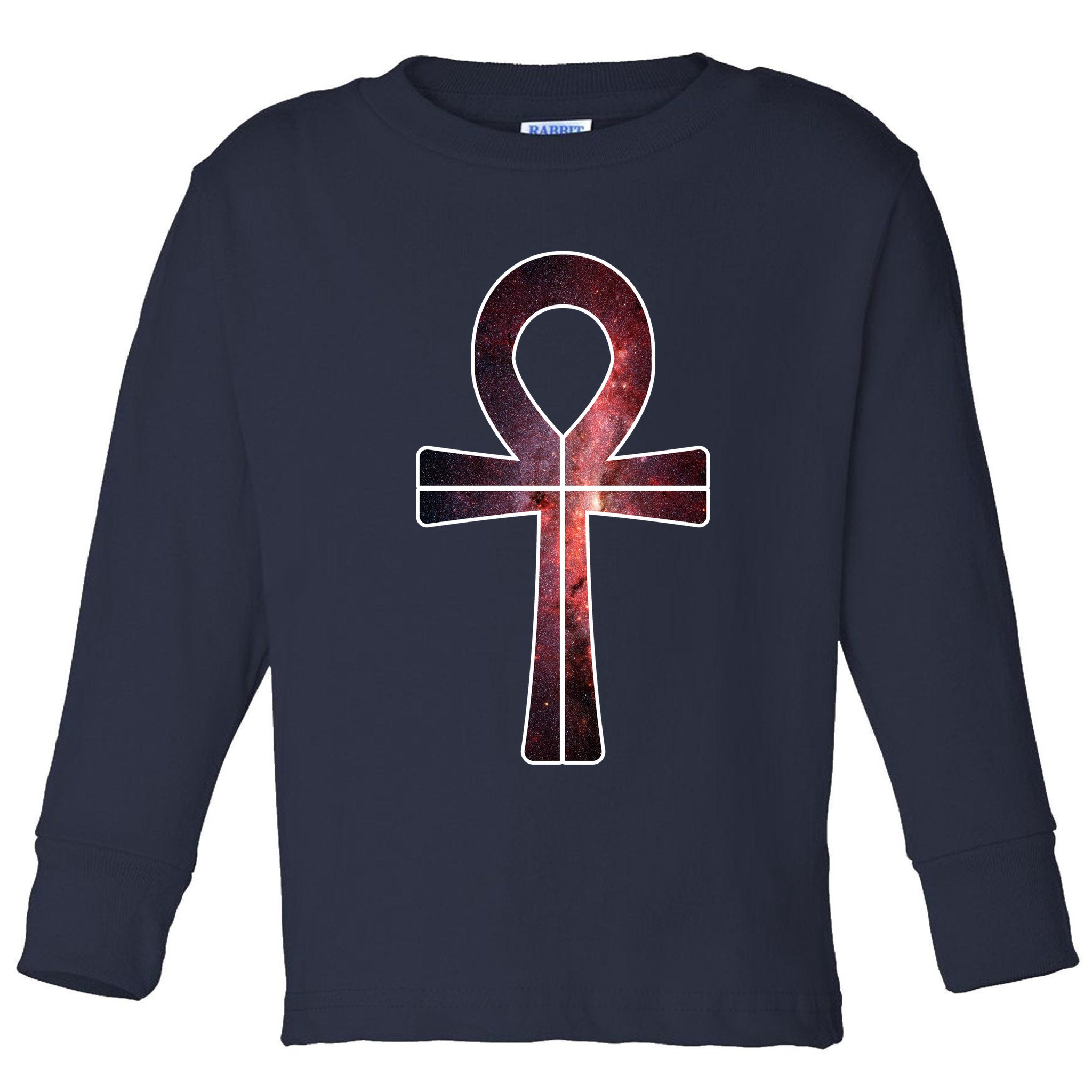 Galaxy Ankh Toddler Long Sleeve Shirt
