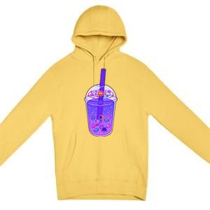 Galaxy Boba Premium Pullover Hoodie