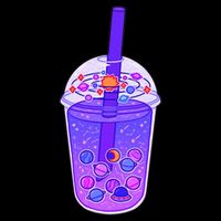Galaxy Boba V-Neck T-Shirt
