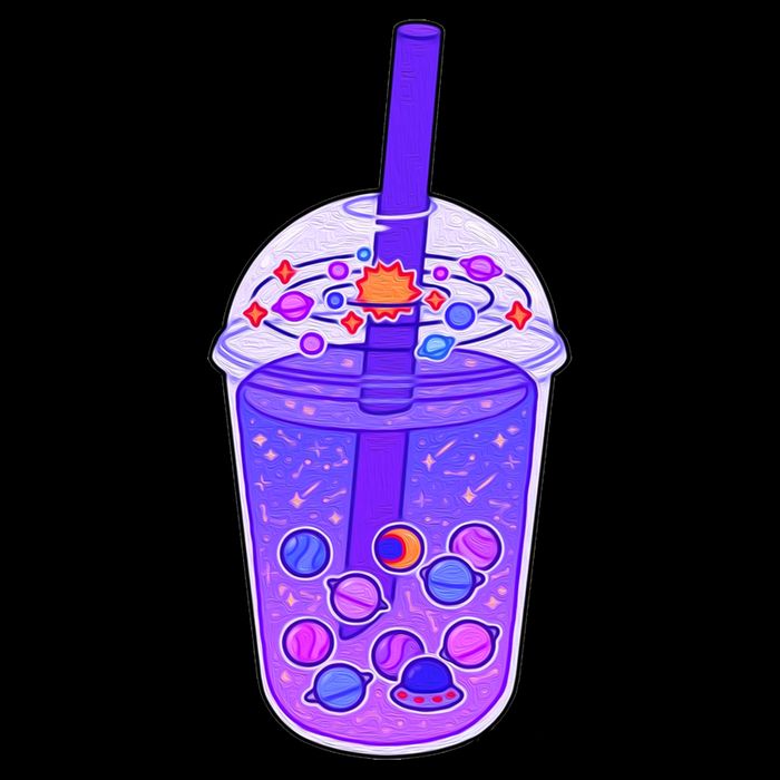 Galaxy Boba V-Neck T-Shirt
