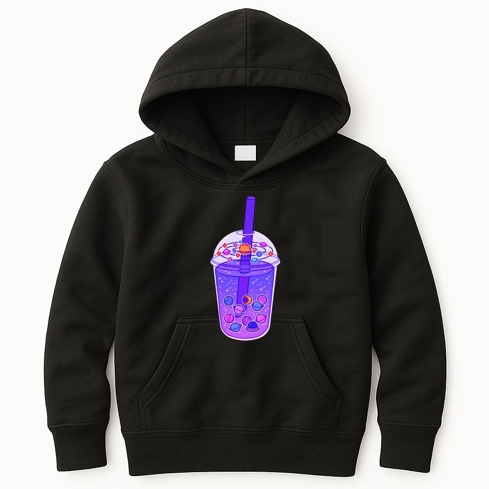 Galaxy Boba Kids Hoodie