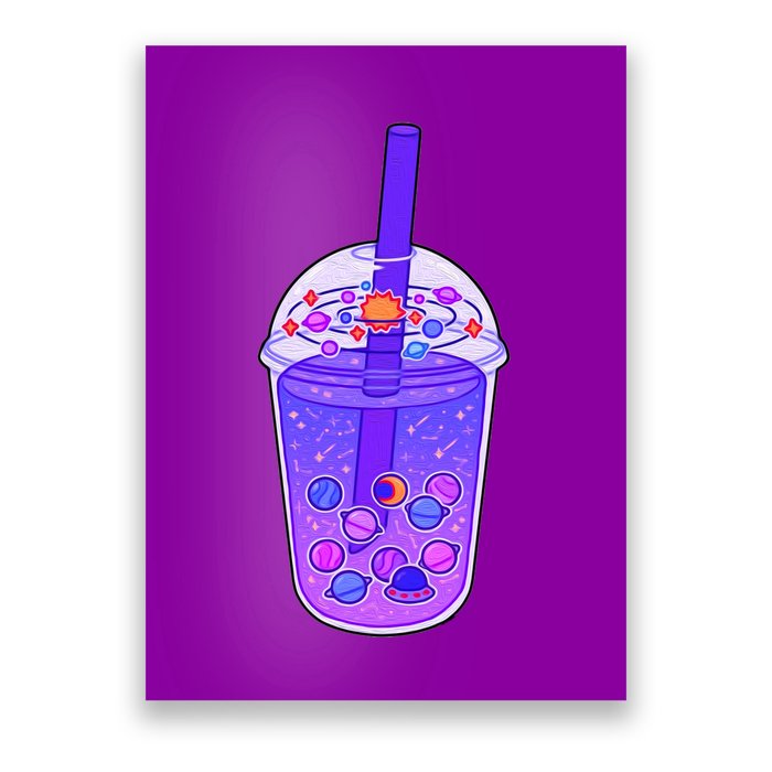 Galaxy Boba Poster
