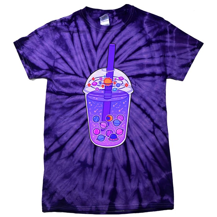 Galaxy Boba Tie-Dye T-Shirt