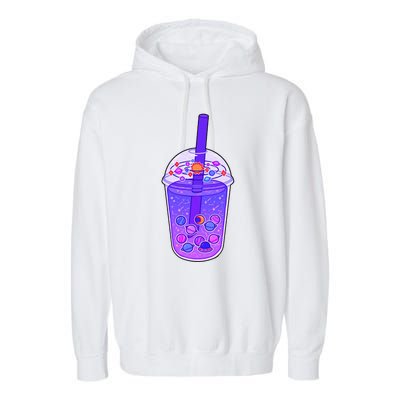 Galaxy Boba Garment-Dyed Fleece Hoodie