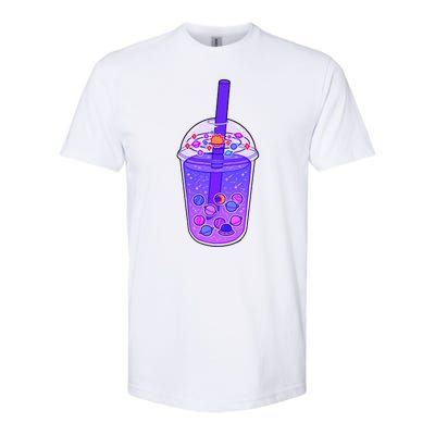 Galaxy Boba Softstyle® CVC T-Shirt