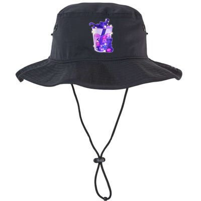 Galaxy Cats Boba Tea Legacy Cool Fit Booney Bucket Hat