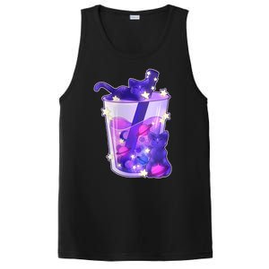 Galaxy Cats Boba Tea PosiCharge Competitor Tank