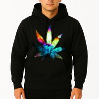 Galaxy Kush In Space Weed Hoodie