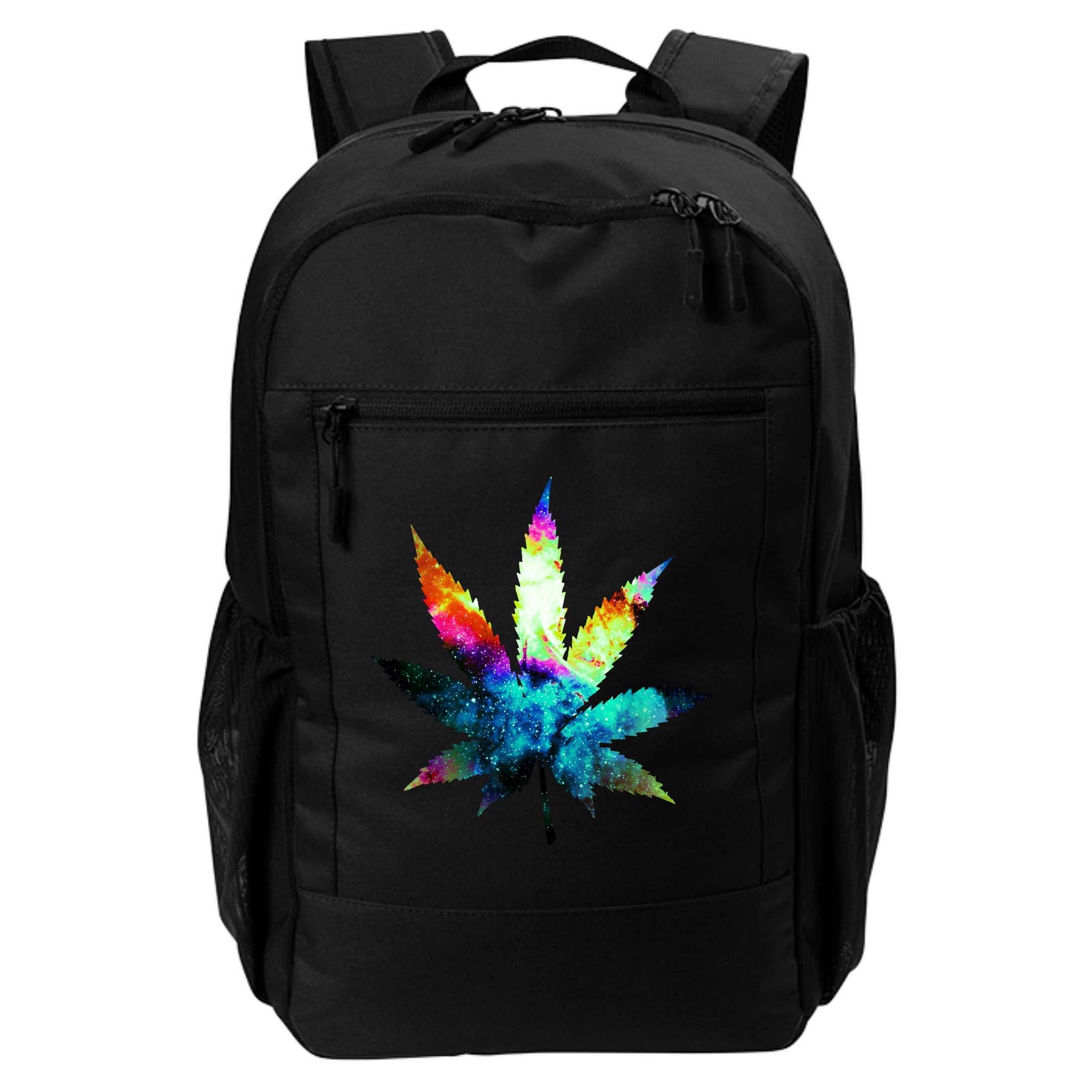 Galaxy Kush In Space Weed Backpack