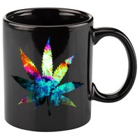 Galaxy Kush In Space Weed 11oz C Handle Ceramic Mug