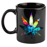 Galaxy Kush In Space Weed 11oz C Handle Ceramic Mug