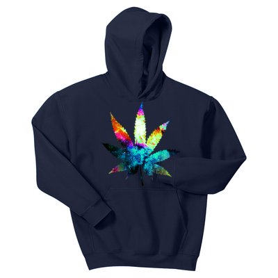 Galaxy Kush In Space Weed Kids Hoodie