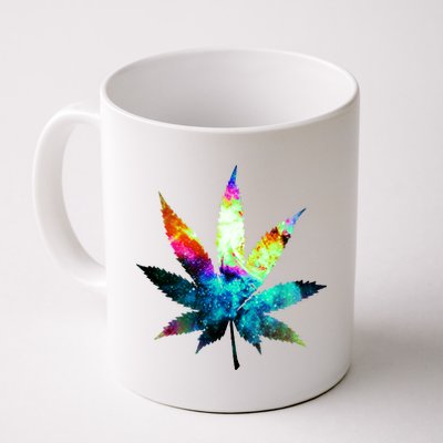 Galaxy Kush In Space Weed Coffee Mug