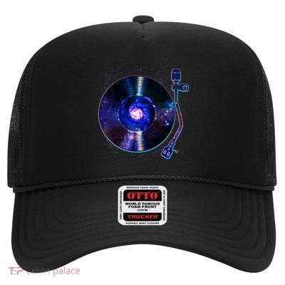 Galaxy Record High Crown Mesh Back Trucker Hat