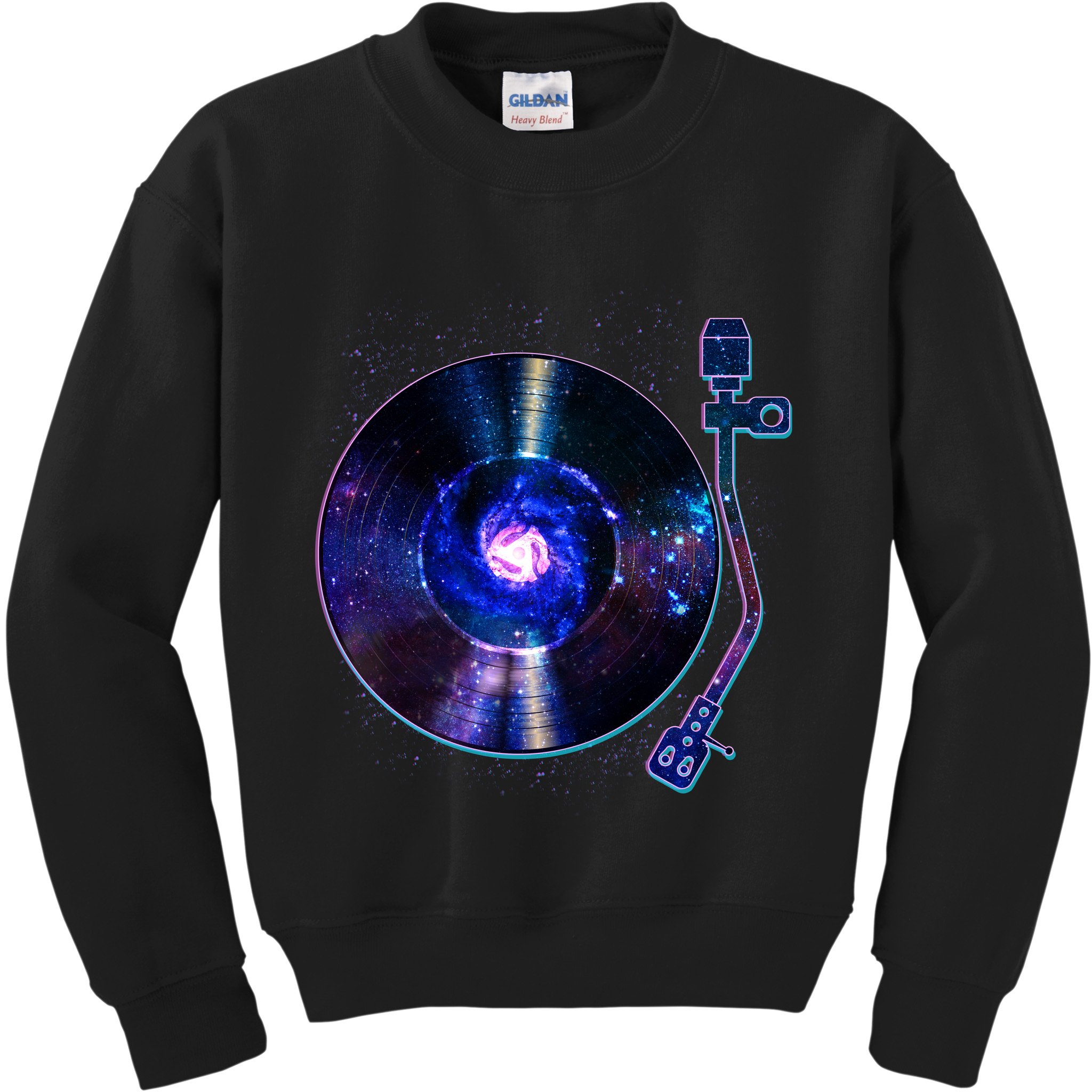 Galaxy Record Kids Sweatshirt