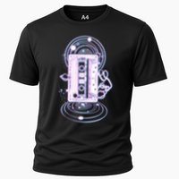 Galaxy Retro Space Cassette Tape Performance Shirt