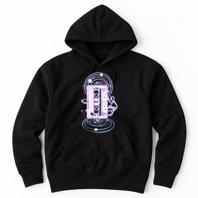 Galaxy Retro Space Cassette Tape Hoodie