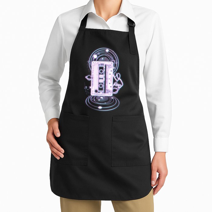 Galaxy Retro Space Cassette Tape Apron