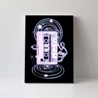 Galaxy Retro Space Cassette Tape Canvas