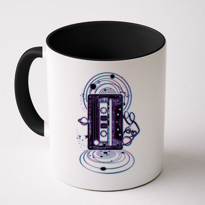 Galaxy Retro Space Cassette Tape Mug
