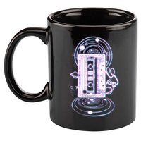 Galaxy Retro Space Cassette Tape 11oz C Handle Ceramic Mug