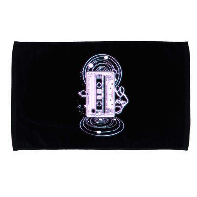 Galaxy Retro Space Cassette Tape Microfiber Hand Towel