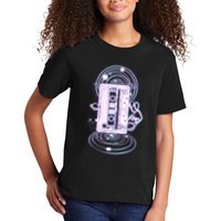 Galaxy Retro Space Cassette Tape Kids T-Shirt