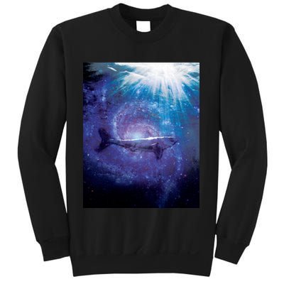 Galaxy Shark Underwater Sweatshirt