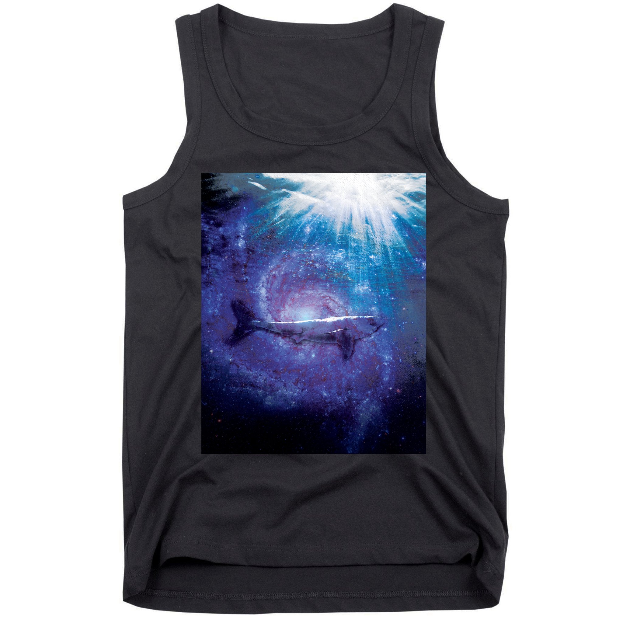 Galaxy Shark Underwater Tank Top