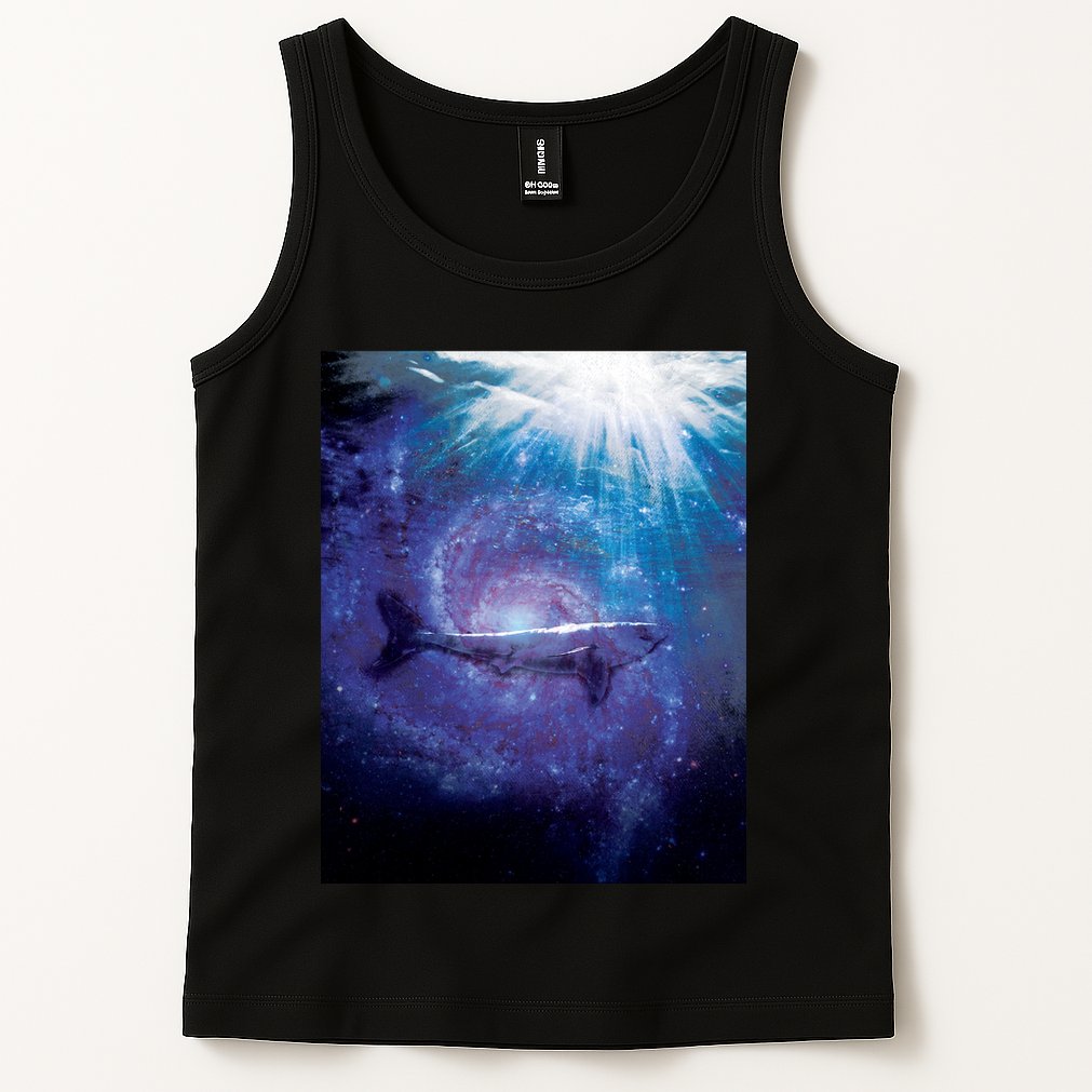 Galaxy Shark Underwater Tank Top