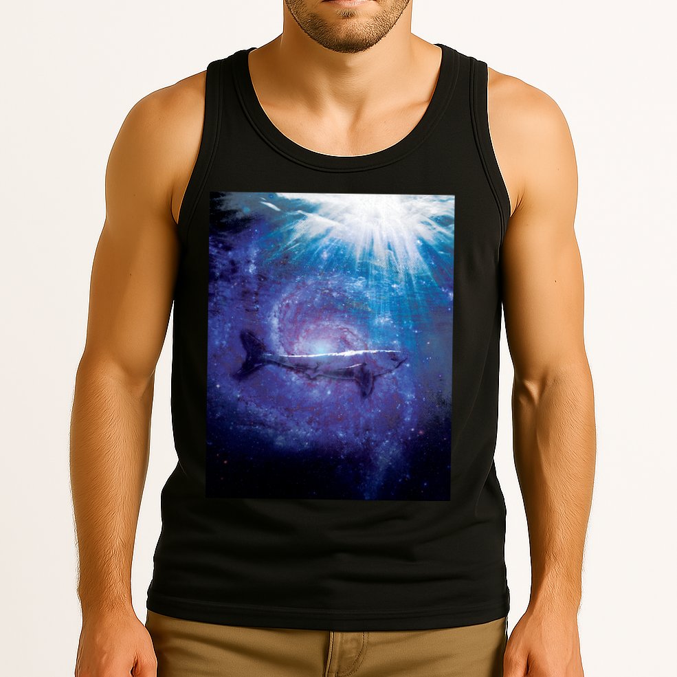 Galaxy Shark Underwater Tank Top