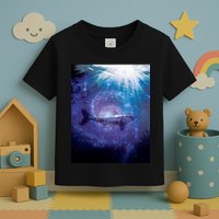 Galaxy Shark Underwater Toddler T-Shirt