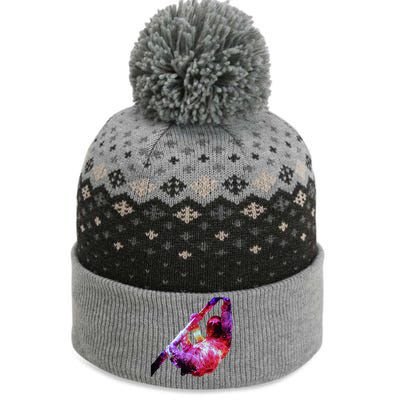 Galaxy Sloth Nebula The Baniff Cuffed Pom Beanie