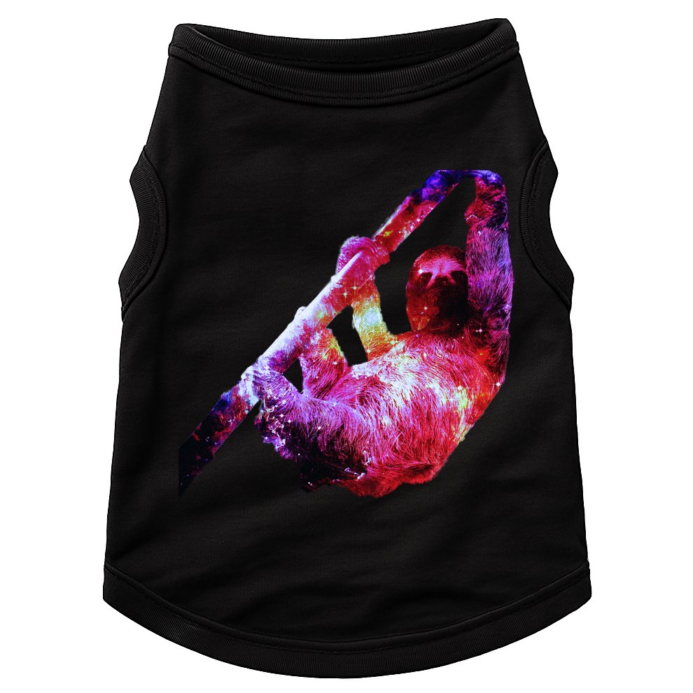 Galaxy Sloth Nebula Doggie Tank