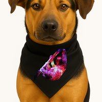 Galaxy Sloth Nebula USA-Made Doggie Bandana