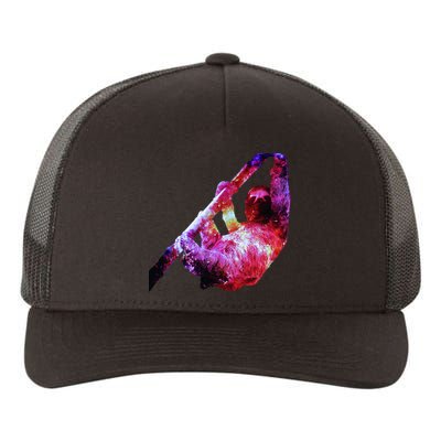 Galaxy Sloth Nebula Yupoong Adult 5-Panel Trucker Hat