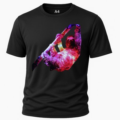 Galaxy Sloth Nebula Performance Shirt