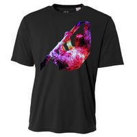 Galaxy Sloth Nebula Cooling Performance Crew T-Shirt