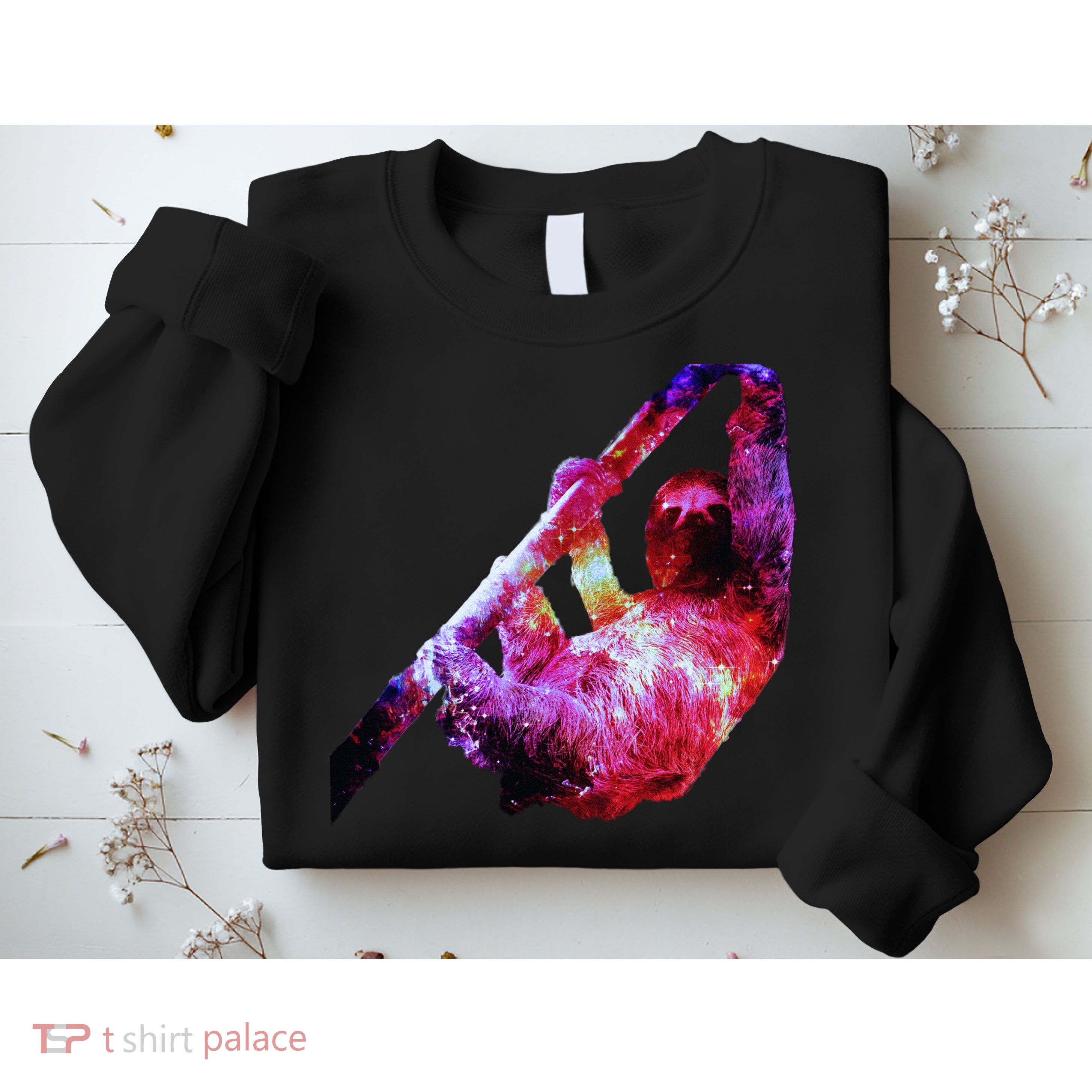Galaxy Sloth Nebula Sweatshirt