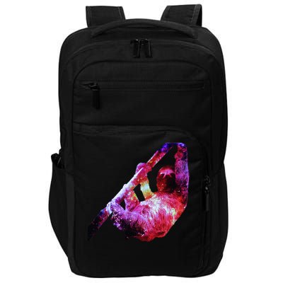 Galaxy Sloth Nebula Impact Tech Backpack