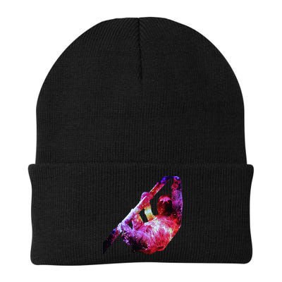 Galaxy Sloth Nebula Knit Cap Winter Beanie