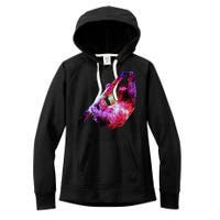 Galaxy Sloth Nebula Women's Fleece Hoodie