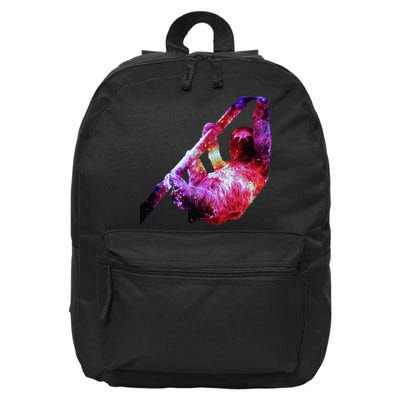 Galaxy Sloth Nebula 16 in Basic Backpack