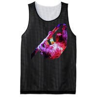 Galaxy Sloth Nebula Mesh Reversible Basketball Jersey Tank